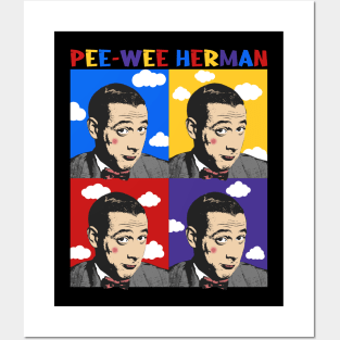 Pee-Wee Herman Vintage Style Posters and Art